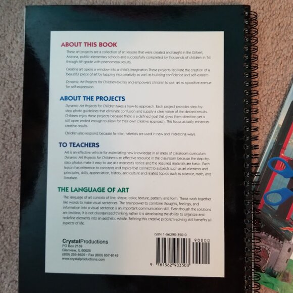 Art Activity Book Lot of 3 Books, Art Projects, Educational Workbooks for Home - Picture 7 of 7